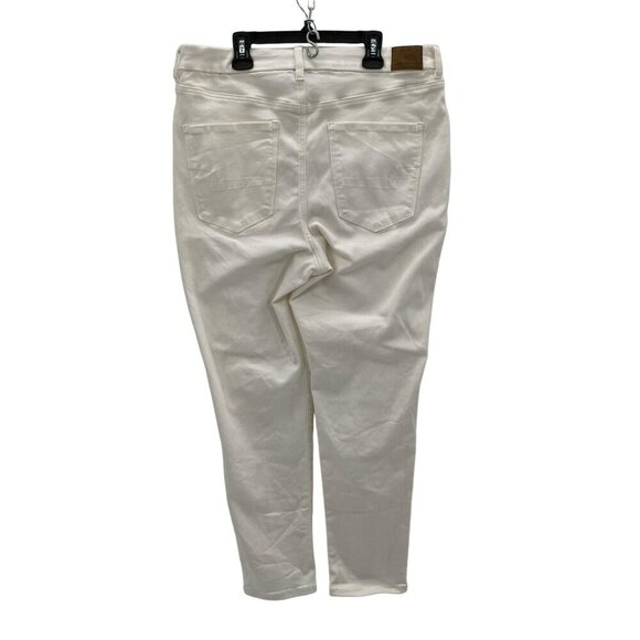 American Eagle Ne(X)t Level Stretch White Curvy Hi-Rise Jegging Women's Size 16 - Picture 3 of 9